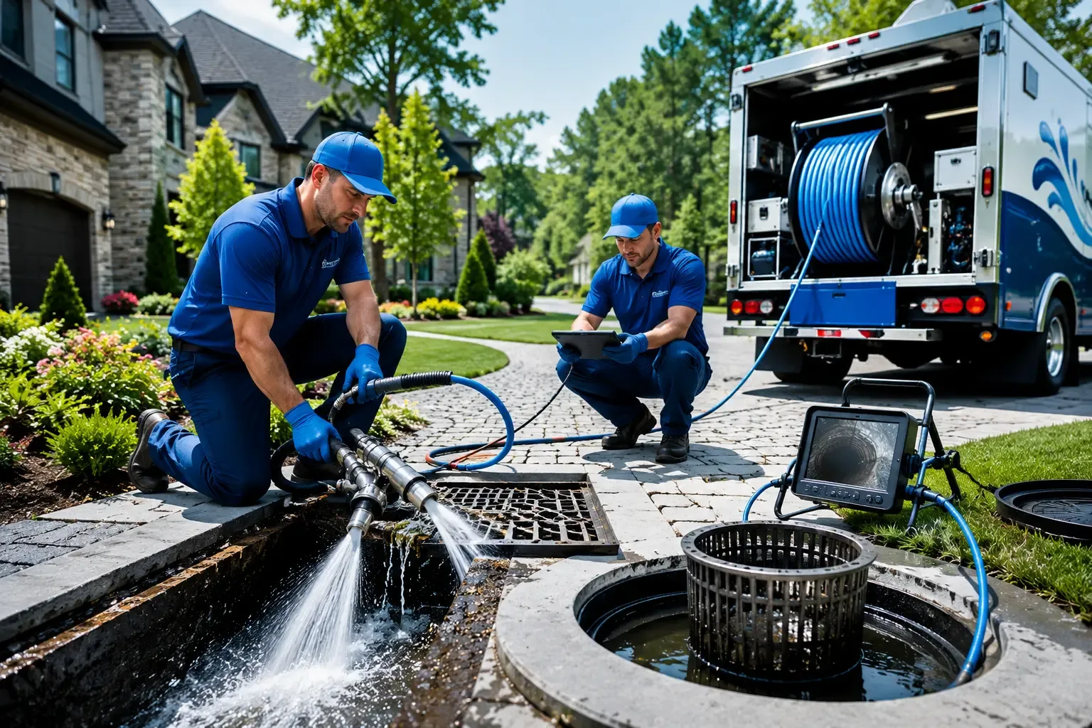Local outdoor drain cleaning professionals in East Fairfield, VT